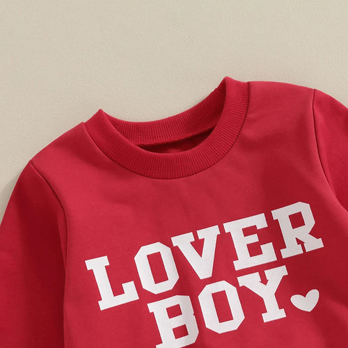 Lover Boy Toddler Valentine's Day Set