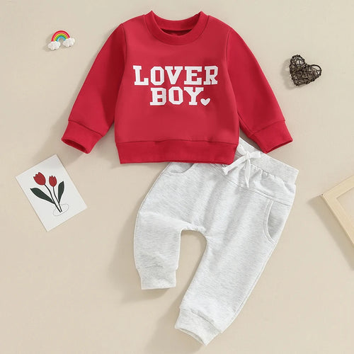 Lover Boy Toddler Valentine's Day Set