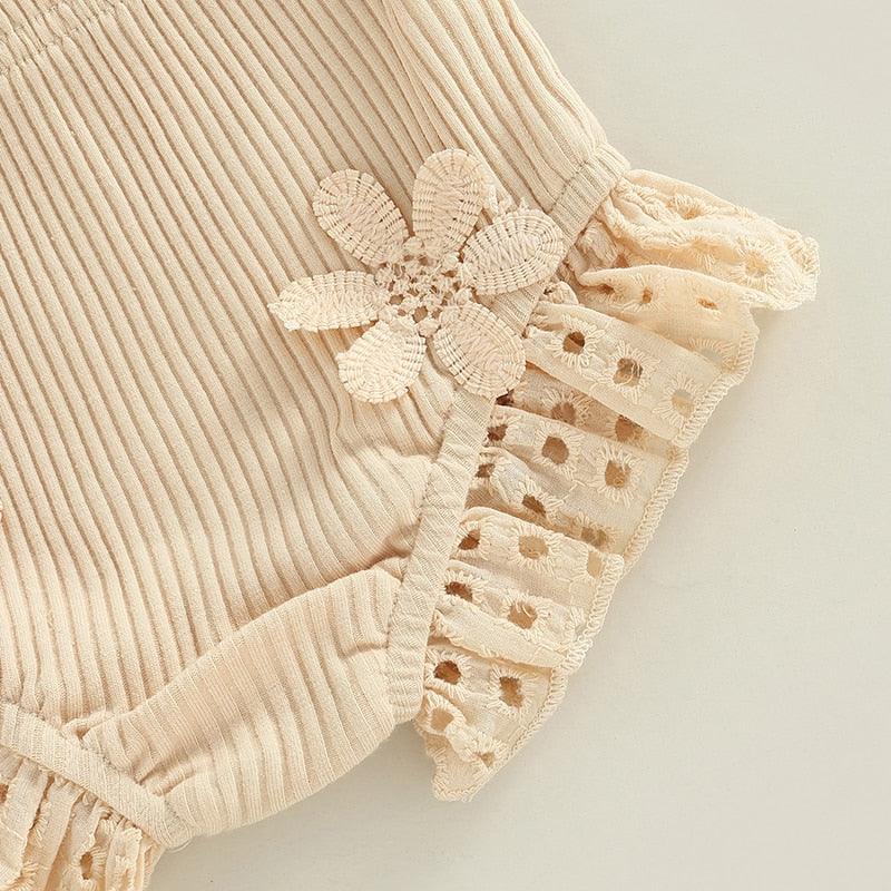 Adorable Pleated Tank With Ruffled Shorts - Shop Baby Boutiques 