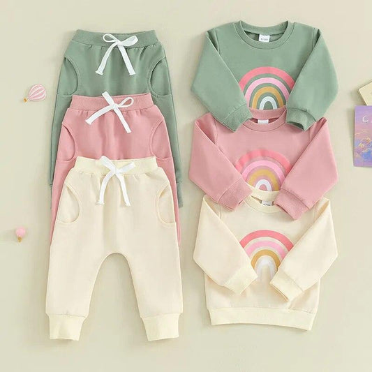 Baby Rainbow Jogger Outfit - Shop Baby Boutiques 