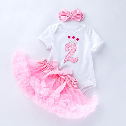 Birthday Ballerina Tutu Outfit Set - Shop Baby Boutiques 