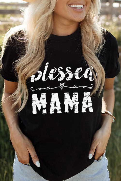 BLESSED MAMA Graphic Tee - Shop Baby Boutiques 