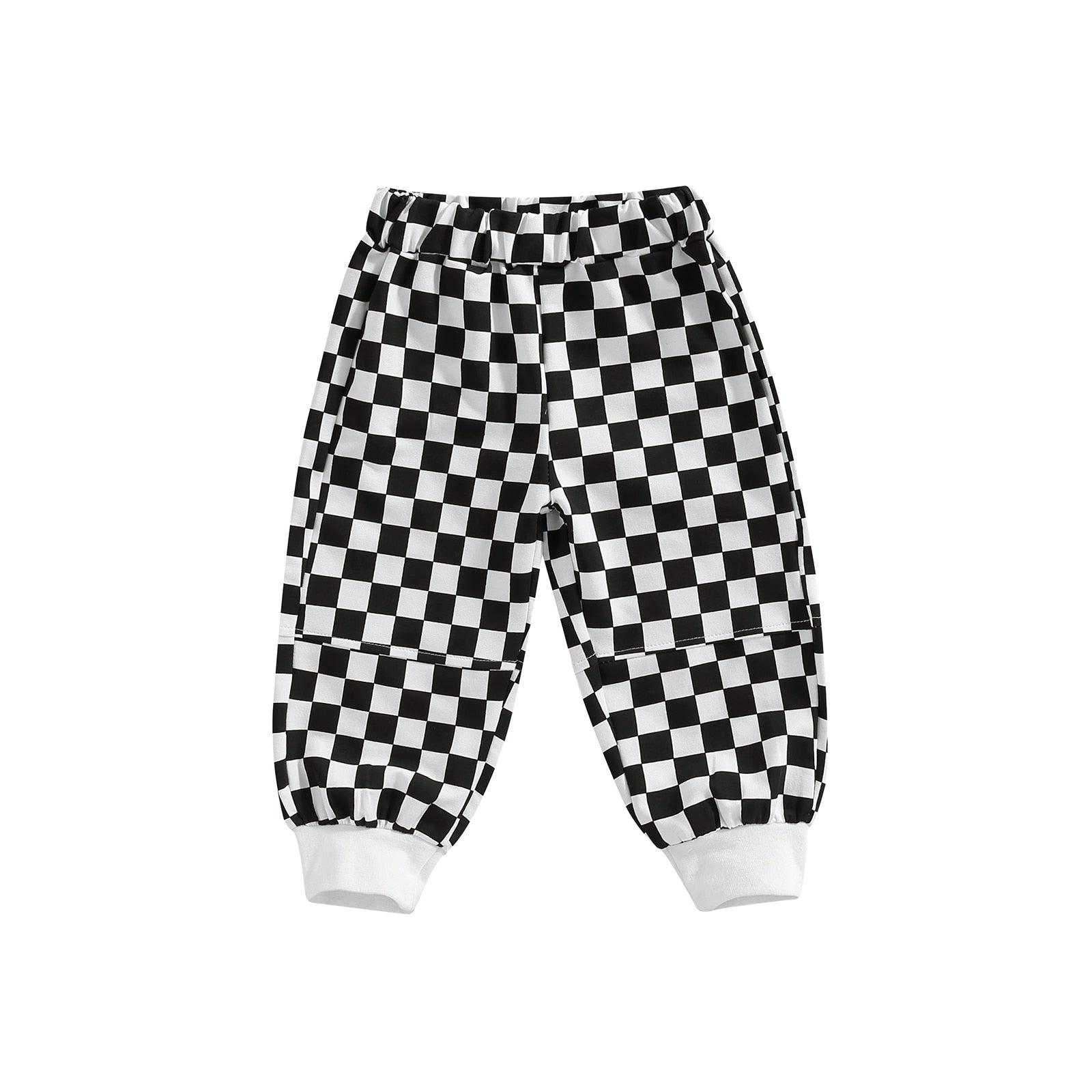 Checker Toddler Pants-Shop Baby Boutiques