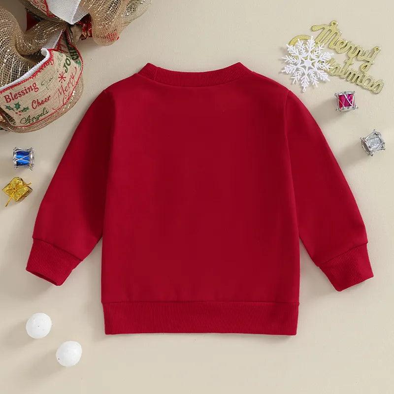 Christmas Jolly Sweatshirt Romper - Shop Baby Boutiques 