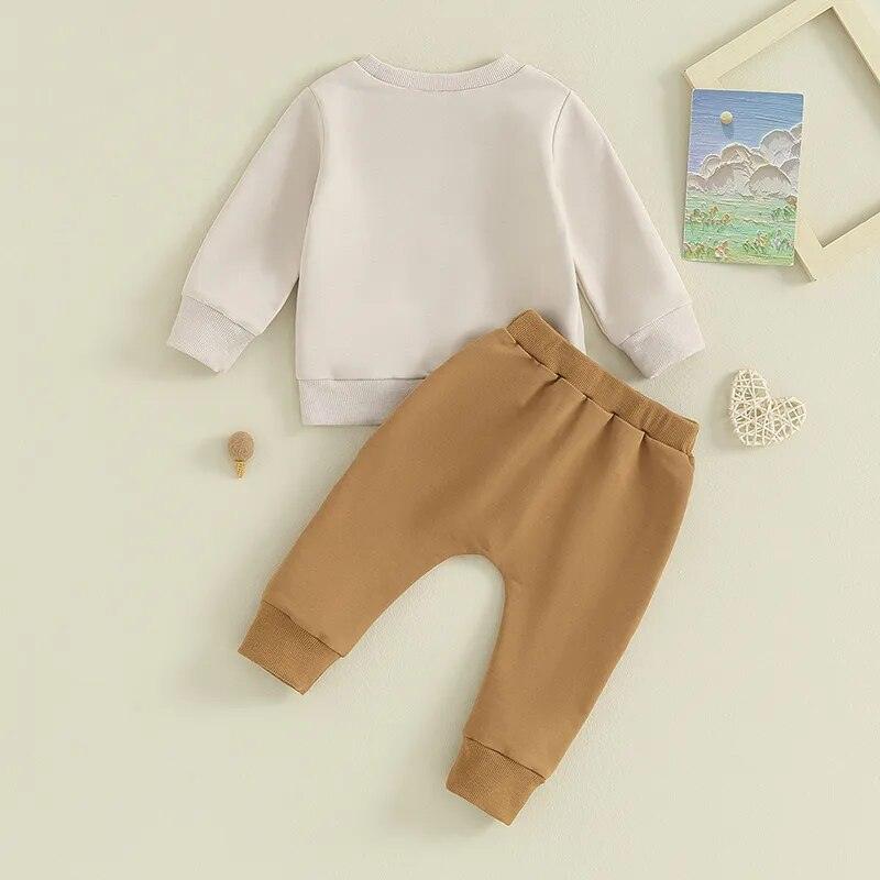 Daddy's Little Buddy Jogger Set - Shop Baby Boutiques 