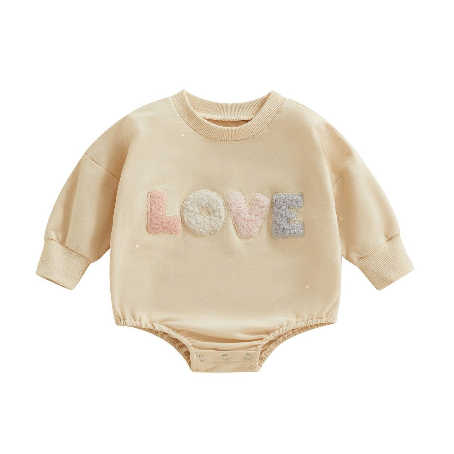 Fuzzy Love Romper - Shop Baby Boutiques 