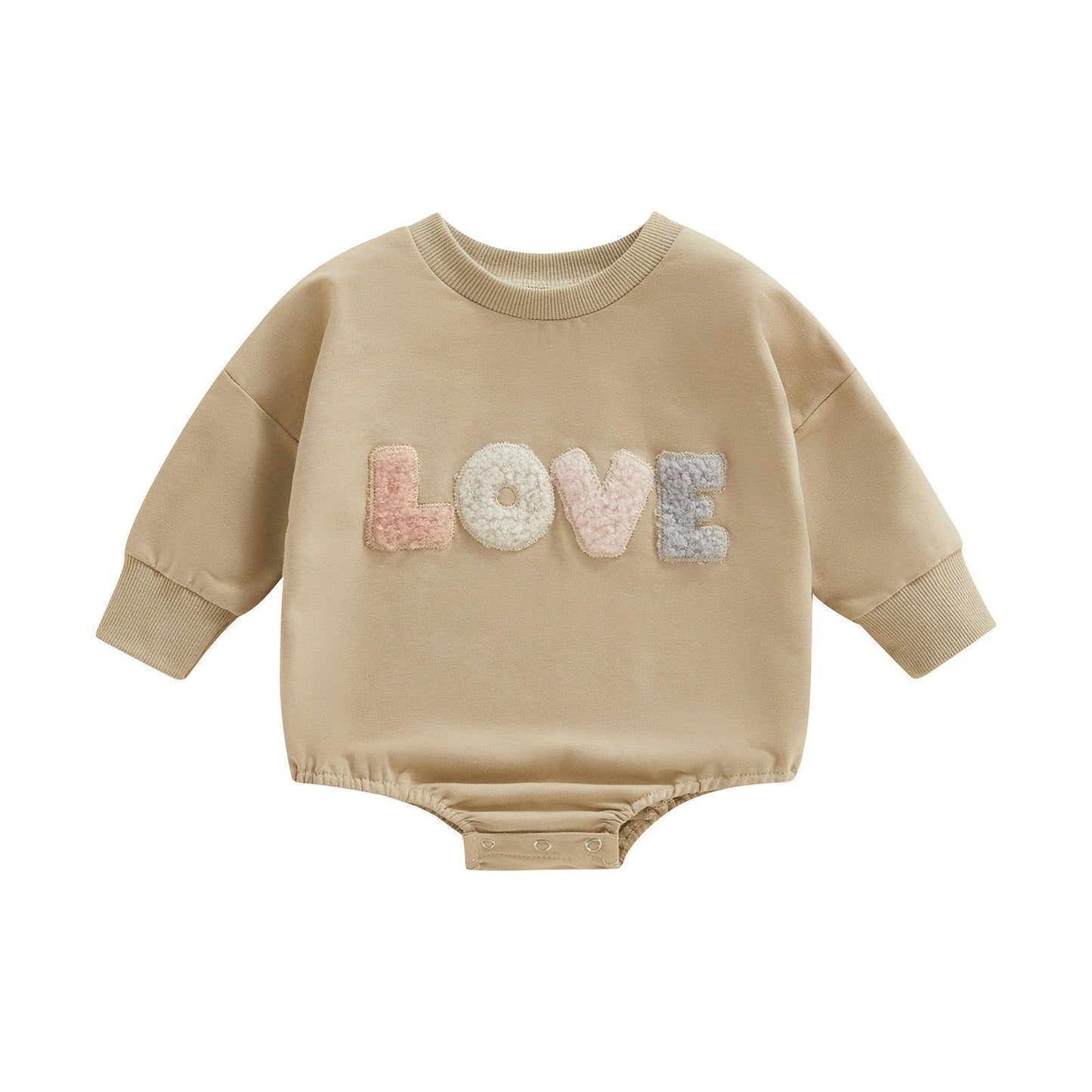 Fuzzy Love Romper - Shop Baby Boutiques 