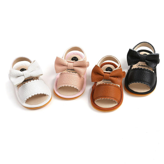 Girls Bowknot Sandals - Shop Baby Boutiques 
