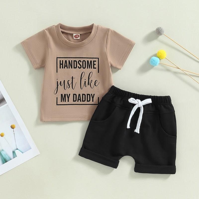 Handsome Just Like My Daddy Set - Shop Baby Boutiques 