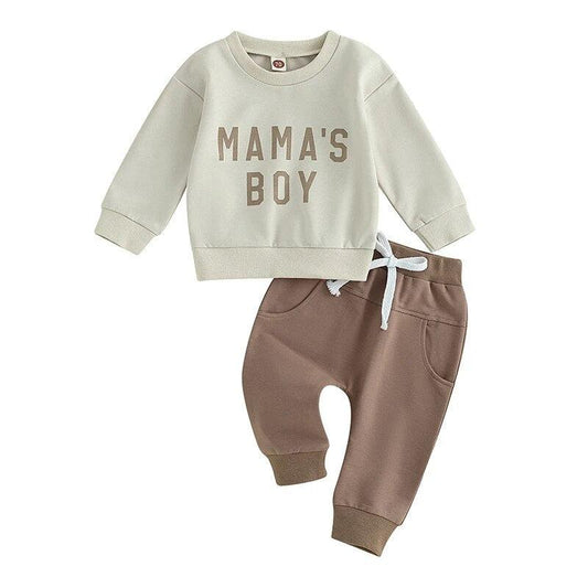 Mama's Boy Jogger Set - Shop Baby Boutiques 