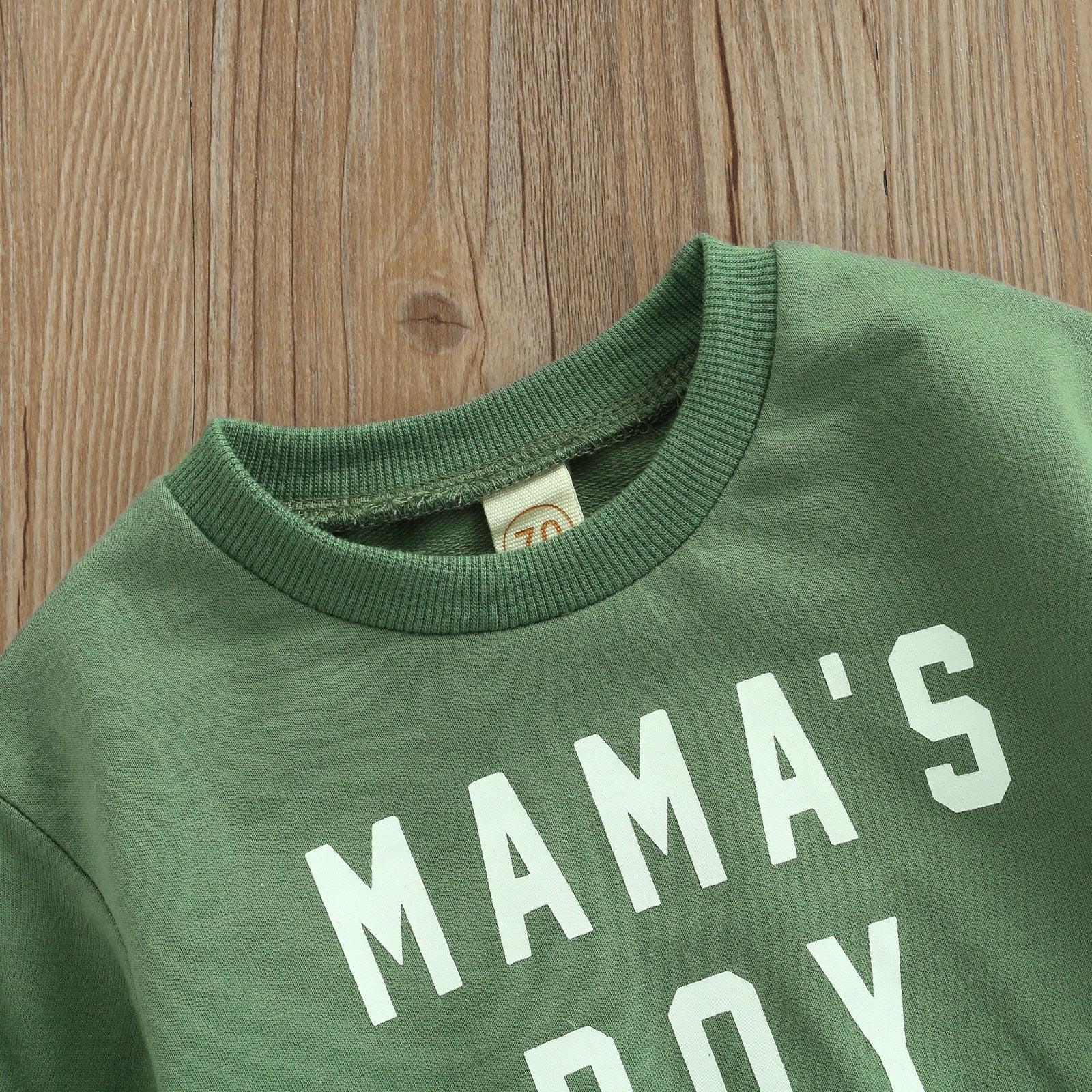 Mama's Boy Sweatshirt - Shop Baby Boutiques 