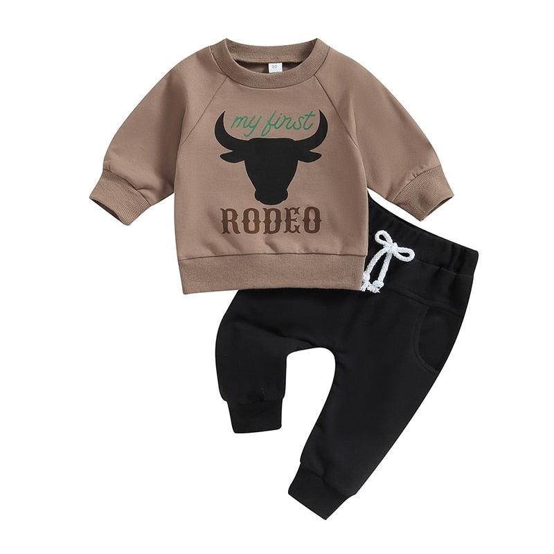 My First Rodeo Jogger Set - Shop Baby Boutiques 