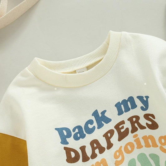 Pack My Diapers Romper - Shop Baby Boutiques 