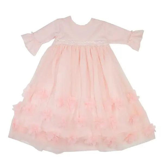 Peach Blossom Take Me Home Gown & Headband - Shop Baby Boutiques 