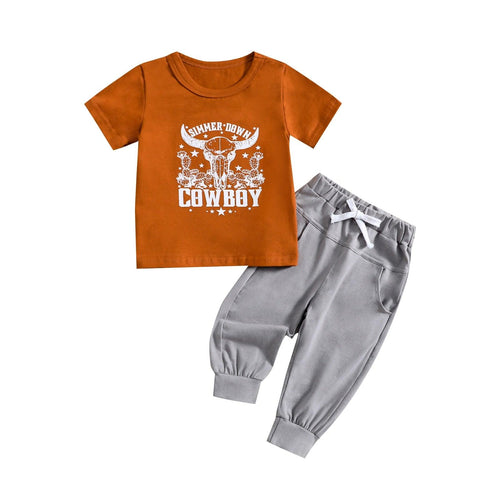 Simmer Down Cowboy Clothing Set - Shop Baby Boutiques 