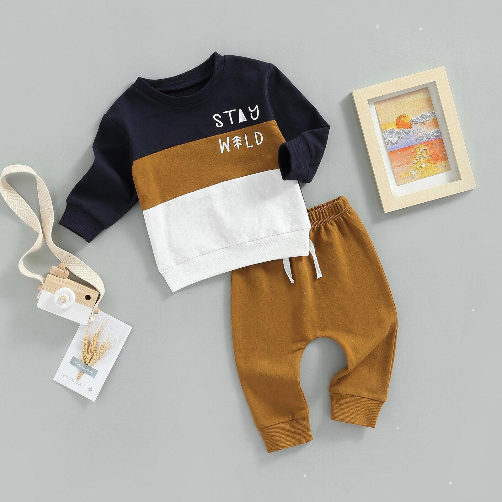 Stay Wild Toddler Clothing Set - Shop Baby Boutiques 