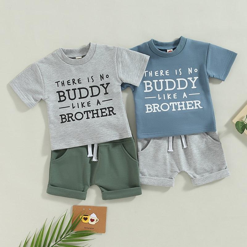 There Is Buddy Like a Brother Outfit-Shop Baby Boutiques