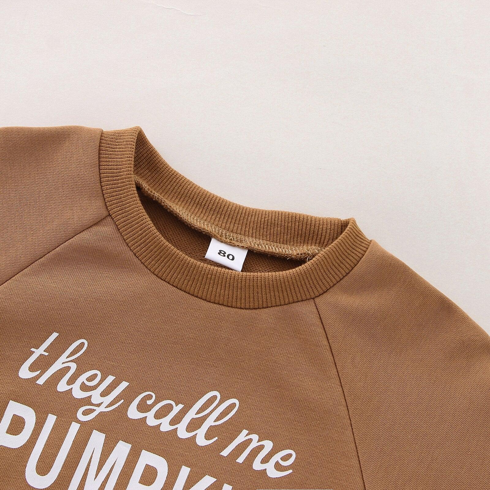 They Call Me Pumpkin Toddler Set - Shop Baby Boutiques 