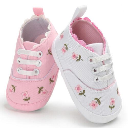 Toddler Canvas Cute Flower Sneaker Shoes - Shop Baby Boutiques 