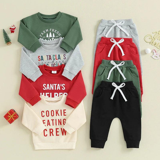 Toddler Christmas Jogger Sets - Shop Baby Boutiques 