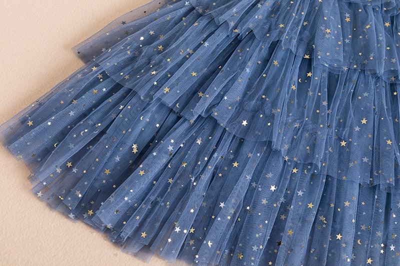 Twinkle Star Layer Cake Dress - Shop Baby Boutiques 