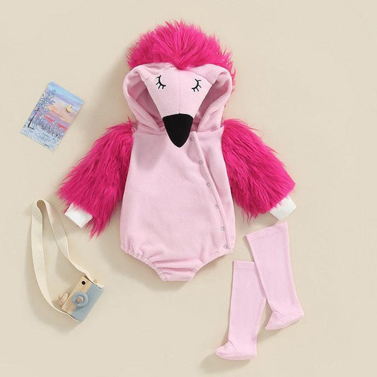Baby Girl Flamingo Costume - Shop Baby Boutiques 